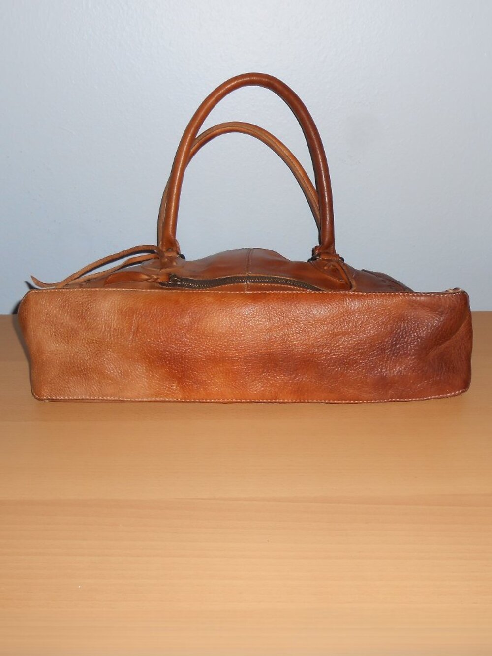 BED STU ROCKABABY Cafe Latte leather bag NO STRAP - Picture 3 of 16